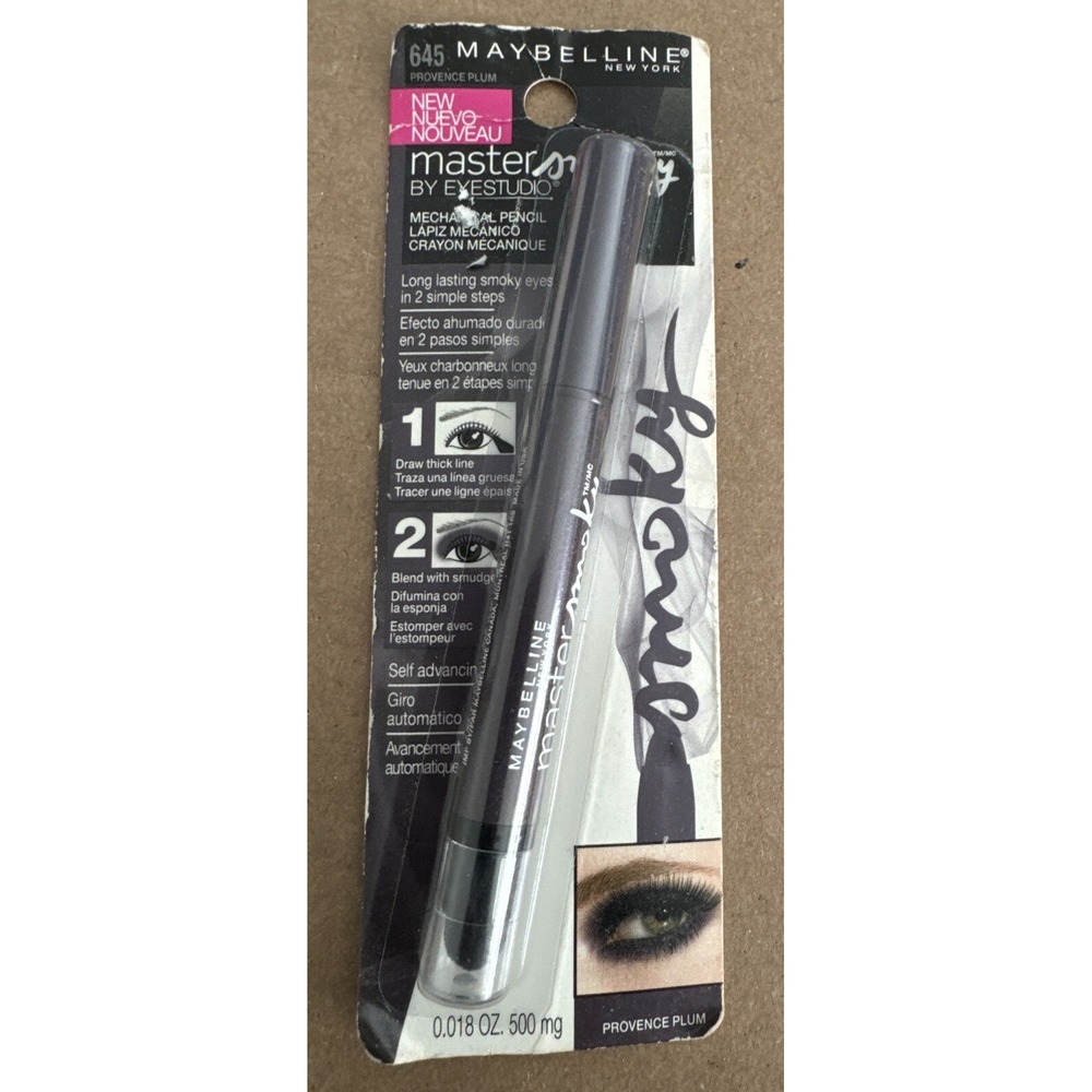 NEW Maybelline Master‎ Smoky Mechanical Eyeliner Pencil # 645 Provence Plum
